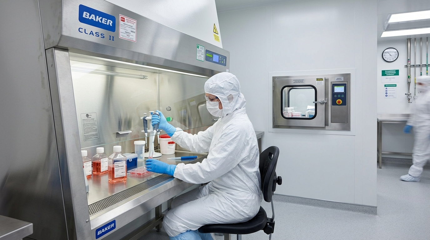 Modulares Zell- & Gentherapie GMP-Labor